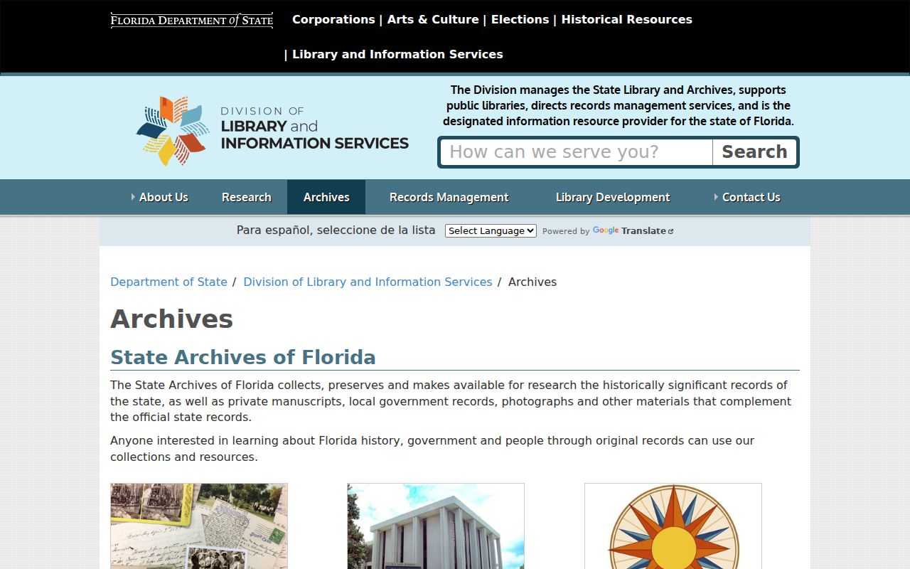 State Archives of Florida research services for Okaloosa County history
